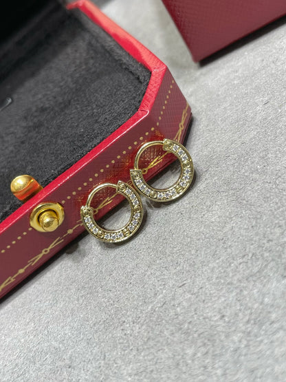 [⭐Renara]LOVE DIAMOND EARRINGS