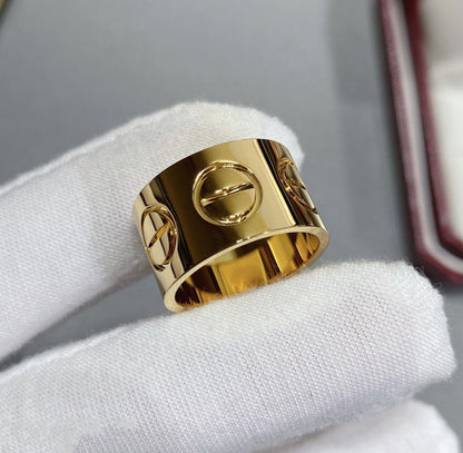 [⭐Renara]LOVE 11MM LARGE RING