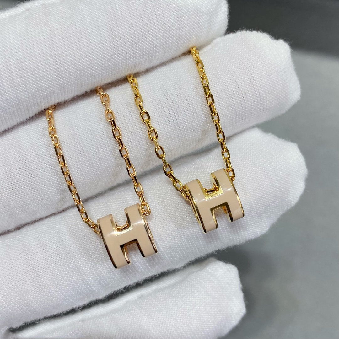 [⭐Renara]MINI POP H NECKLACE