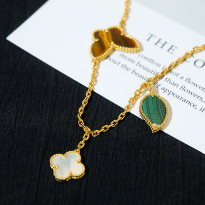 [⭐Renara]LUCKY SPRING 5 MOTIF GOLD BRACELET