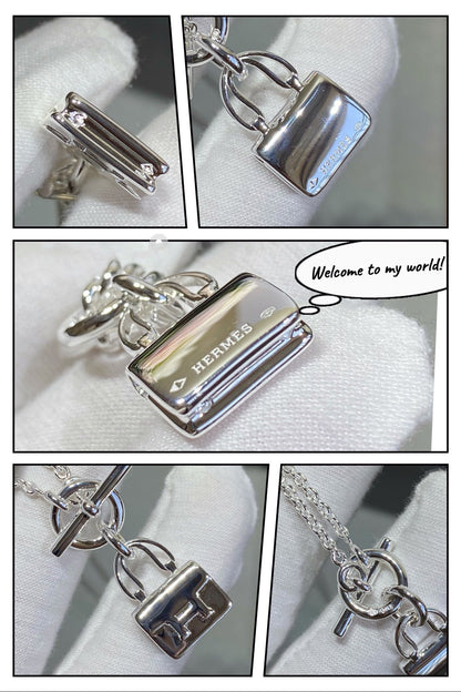 [⭐Renara]CONSTANCE PEDANT SILVER NECKLACE