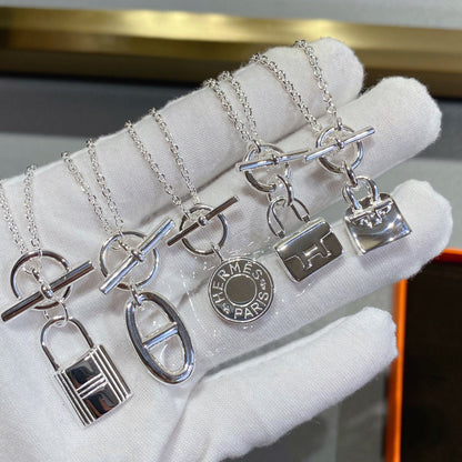 [⭐Renara]CONSTANCE PEDANT SILVER NECKLACE