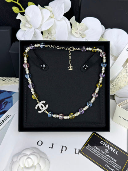 [⭐Renara]26C New Spring Collection Colorful Transparent Resin Necklace