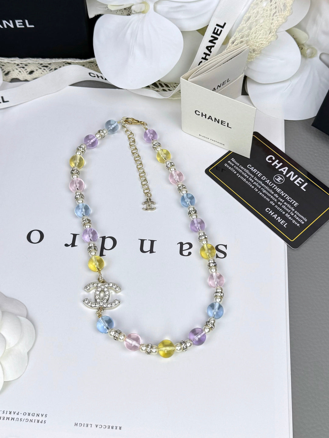 [⭐Renara]26C New Spring Collection Colorful Transparent Resin Necklace