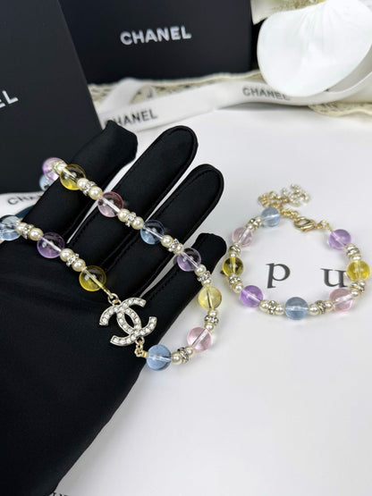 [⭐Renara]26C New Spring Collection Colorful Transparent Resin Necklace