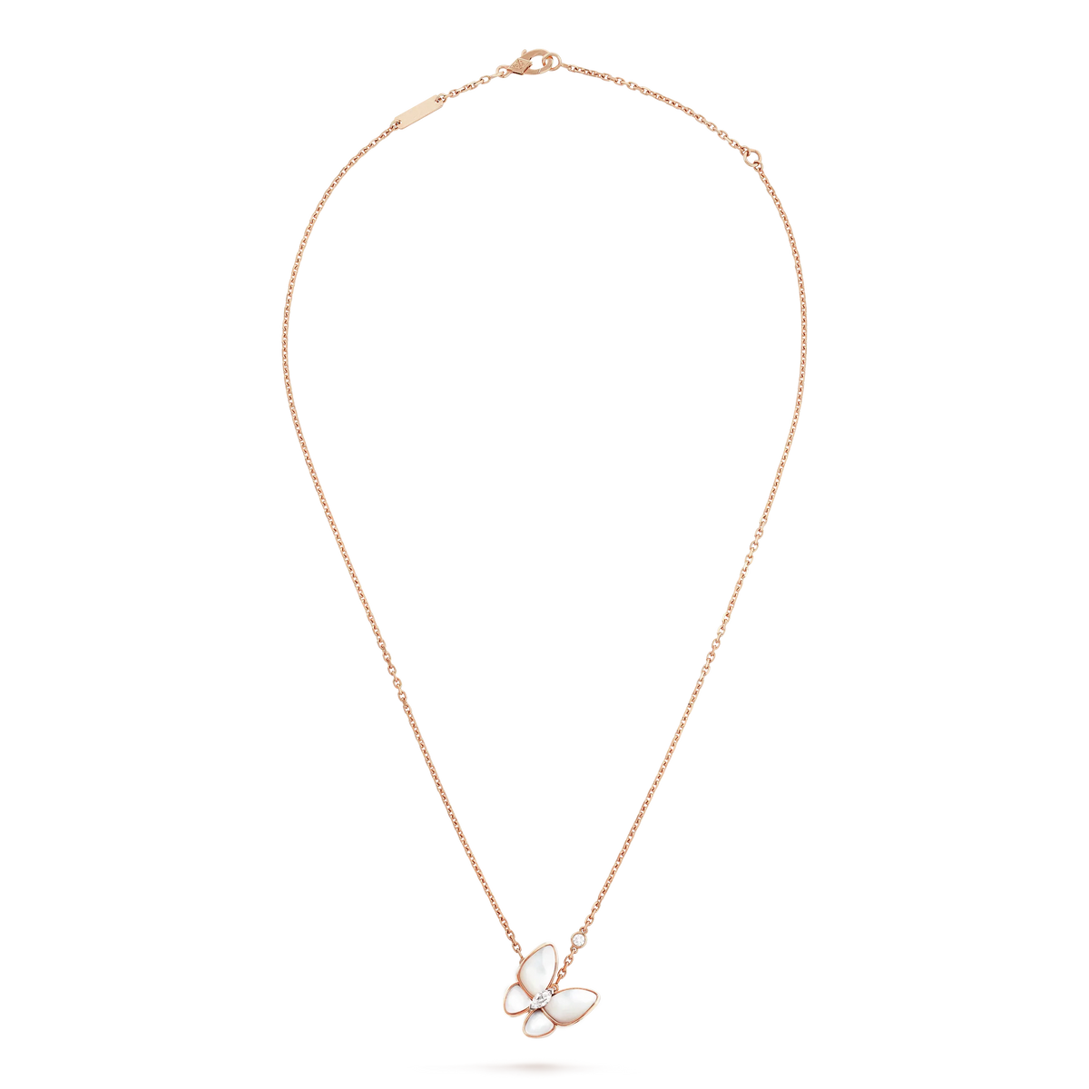 [⭐Renara]BUTTERFLY MOP DIAMOND NECKLACE
