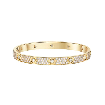 [⭐Renara]LOVE BRACELET 6.1MM DIAMOND-PAVED 10 BIG DIAMONDS