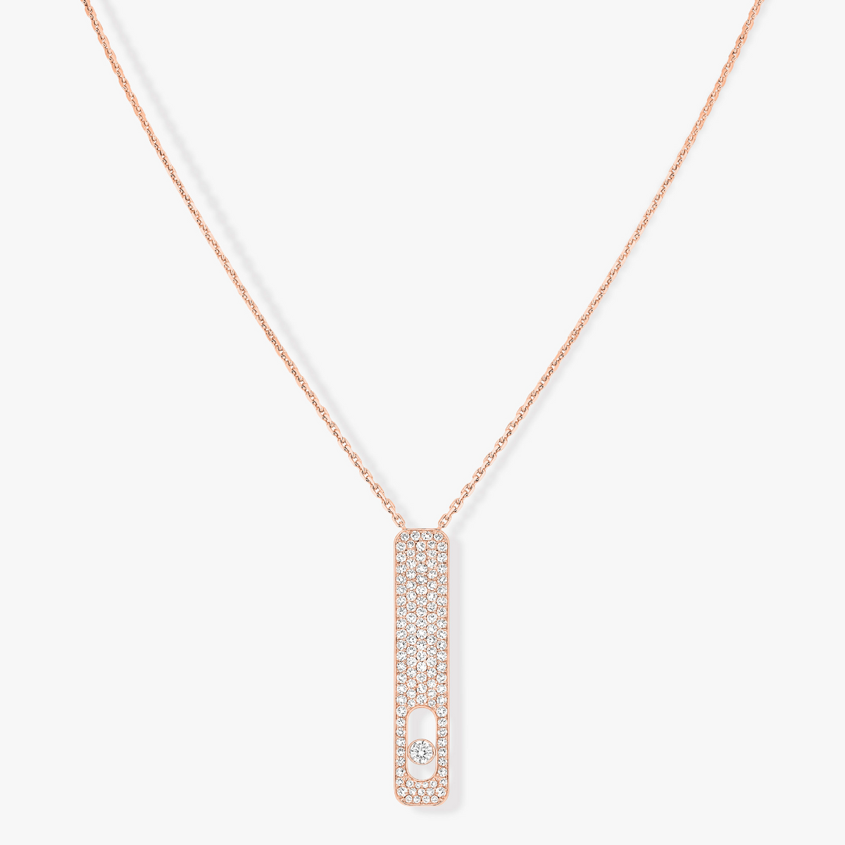 [⭐Renara]MY FIRST DIAMOND PAVED NECKLACE