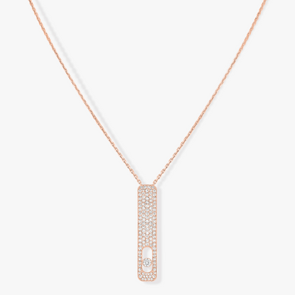 [⭐Renara]MY FIRST DIAMOND PAVED NECKLACE