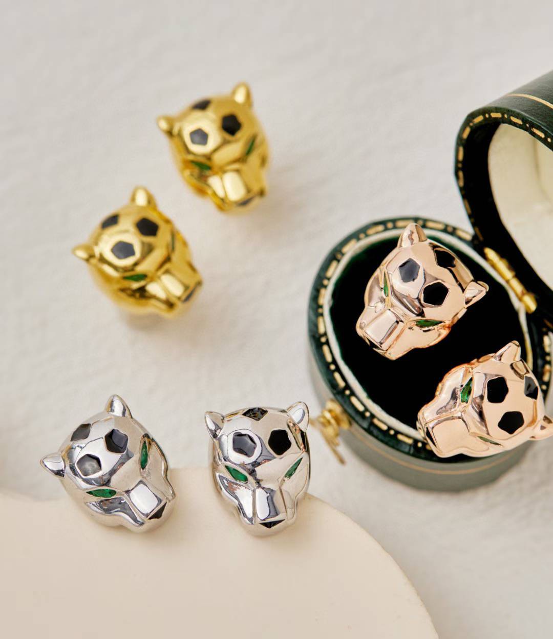 [⭐Renara]CHRRTAH-PRINT STUD EARRINGS, THREE COLORS