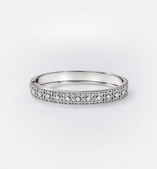 [⭐Renara]2026 WOVEN-PATTERN BRACELET SET WITH FULL DIAMOND INLAY THREE-COLORS