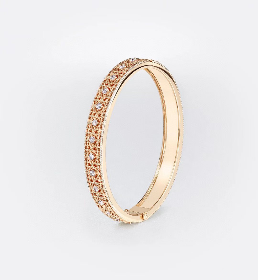 [⭐Renara]2026 WOVEN-PATTERN BRACELET SET WITH FULL DIAMOND INLAY THREE-COLORS
