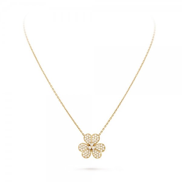 [⭐Renara]FLOWER DIAMOND NECKLACE