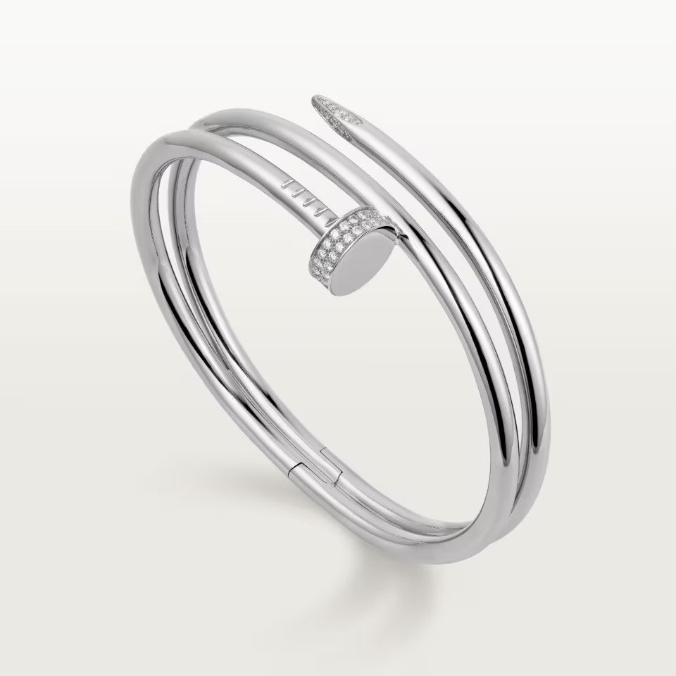 [⭐Renara]JUSTE BRACELET 3.5MM DOUBLE ROW DIAMOND