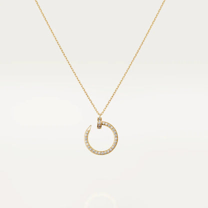 [⭐Renara]JUSTE NECKLACE GOLD DIAMONDS