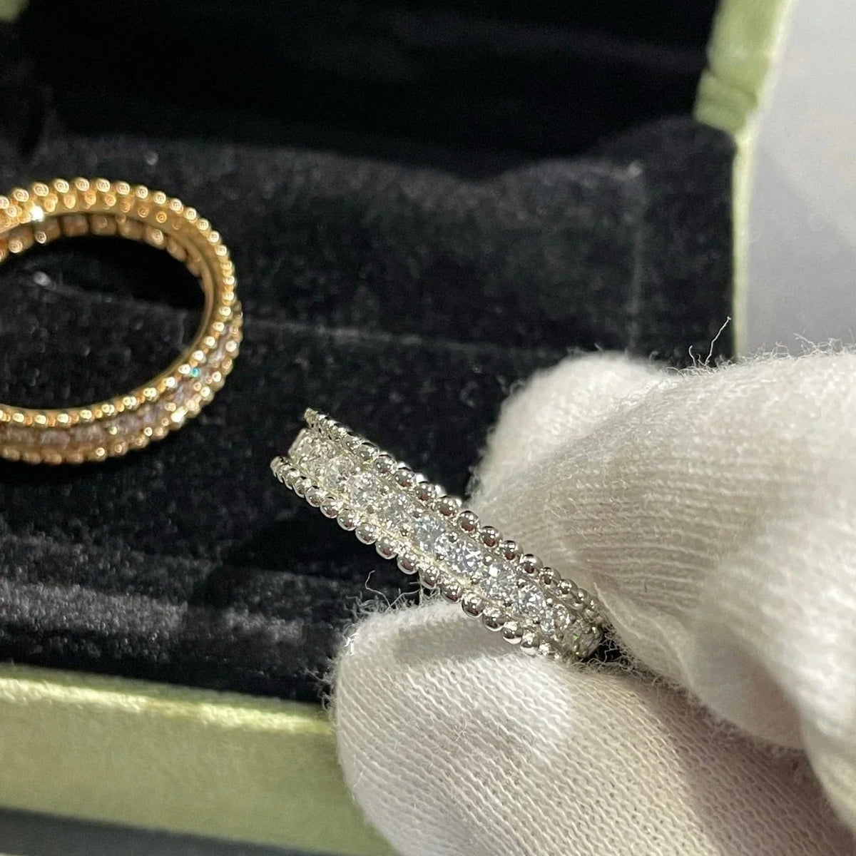 [⭐Renara]PERLEE DIAMOND SILVER RING