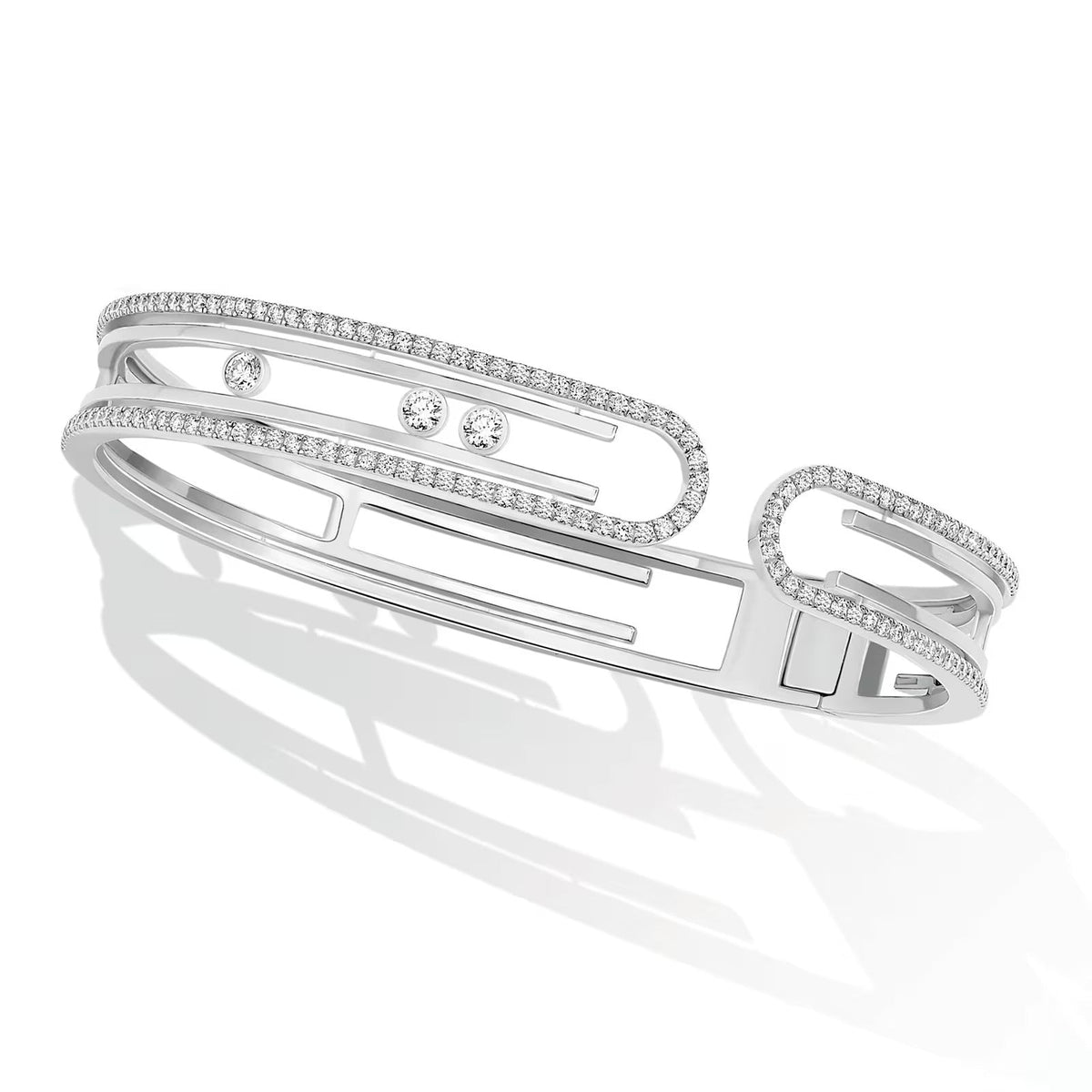 [⭐Renara]MOVE 10TH PAVED DIAMOND BRACELET