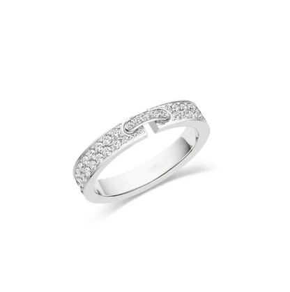 [⭐Renara]ALLIANCE LIENS VIDENCE PAVED DIAMOND 4MM RING