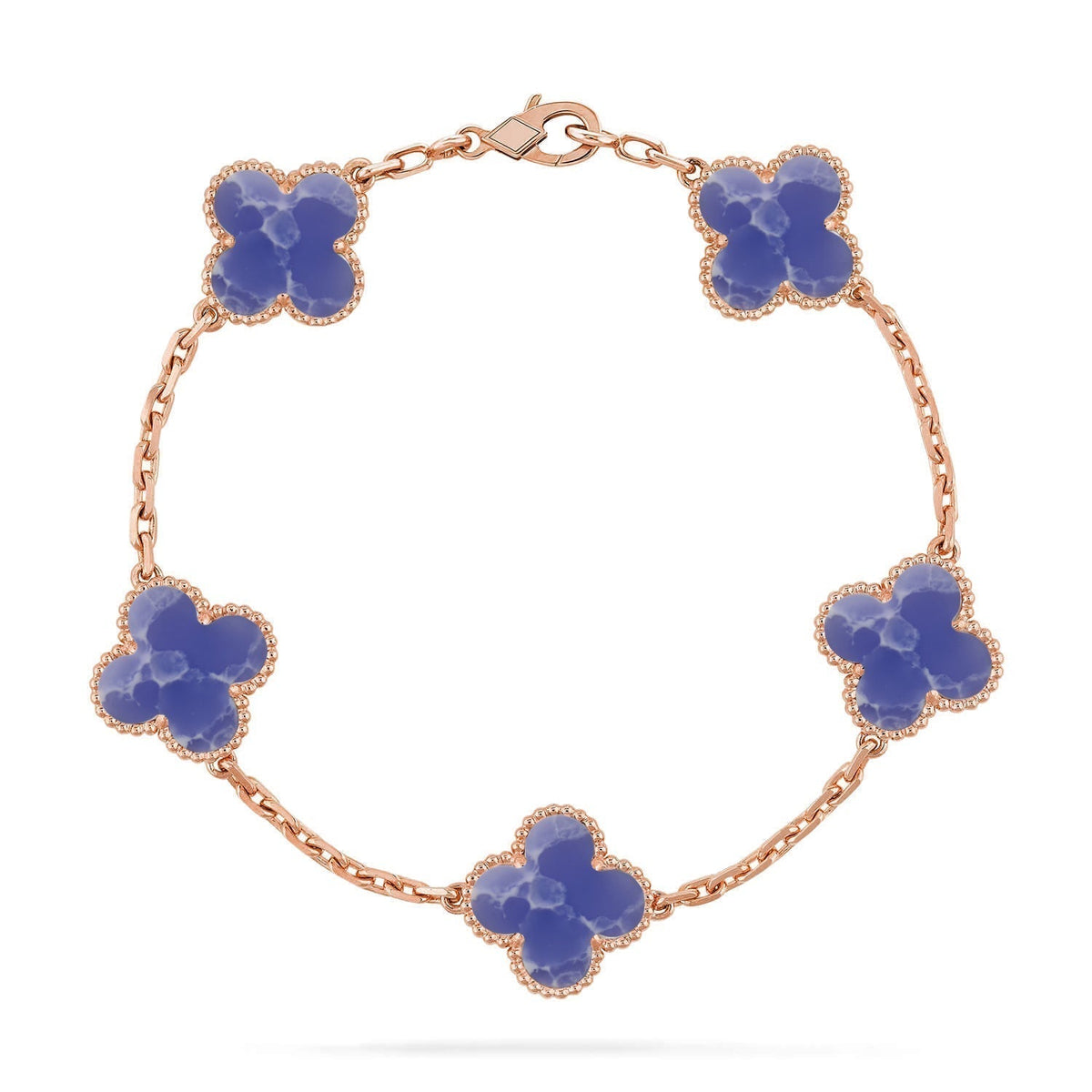 [⭐Renara]CLOVER 5 MOTIF BLUE VEINS BRACELET COLLECTION