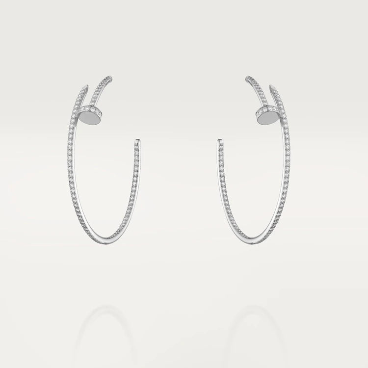 [⭐Renara]JUSTE EARRINGS FULL DIAMONDS 1.8MM