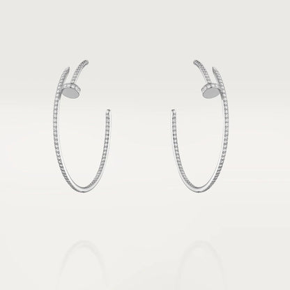 [⭐Renara]JUSTE EARRINGS FULL DIAMONDS 1.8MM