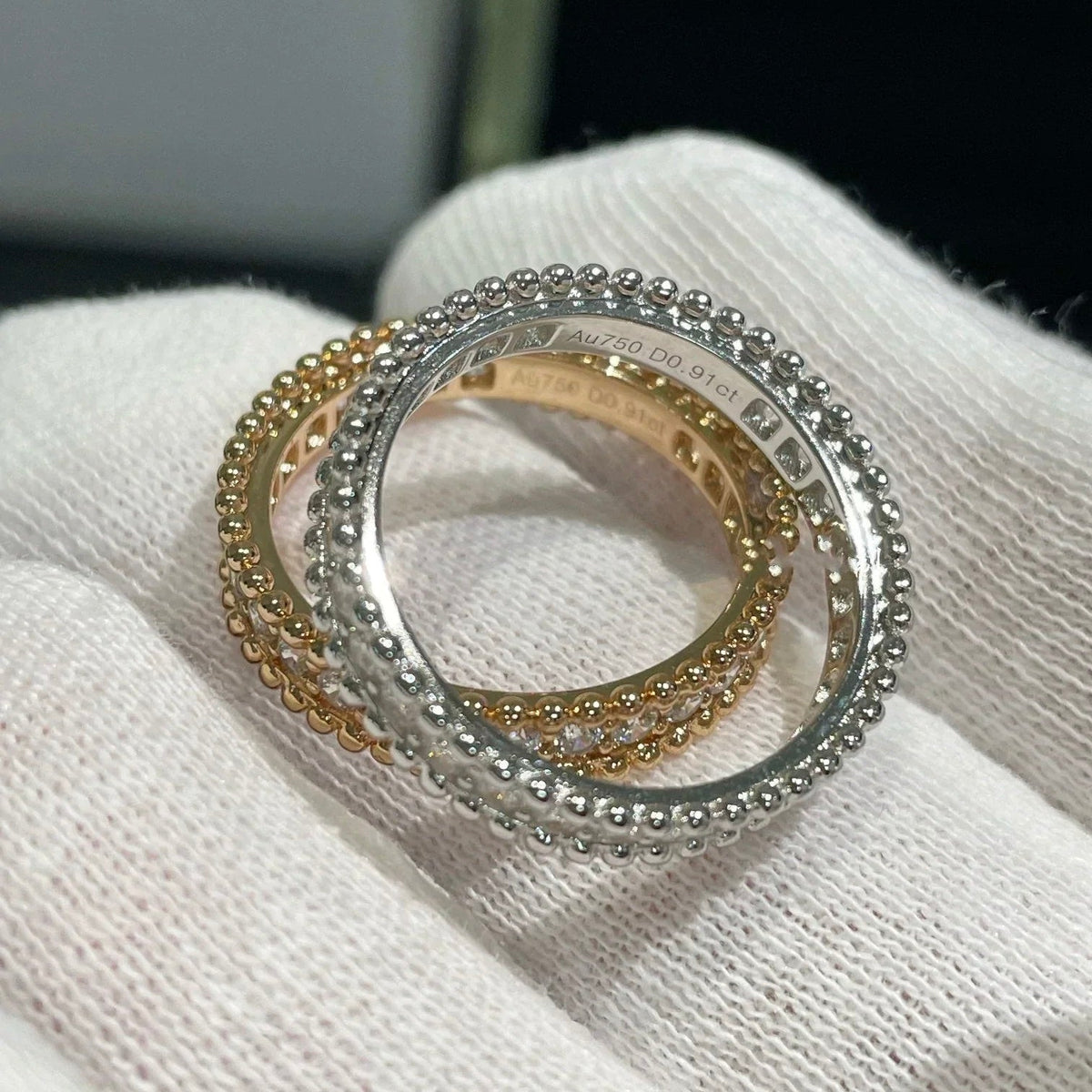 [⭐Renara]PERLEE DIAMOND SILVER RING