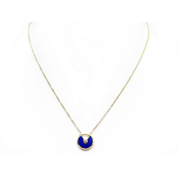 [⭐Renara]AMULETTE ROSE GOLD AGATE NECKLACE