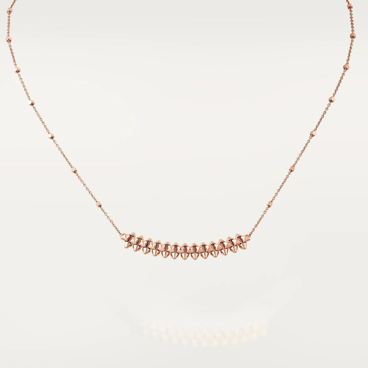 [⭐Renara]CLASH PINK GOLD NECKLACE