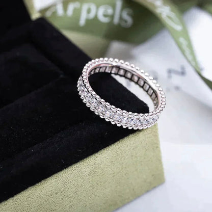 [⭐Renara]PERLEE DIAMOND SILVER RING