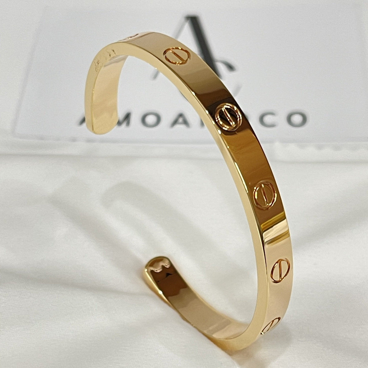 [⭐Renara]LOVE BRACELET 6.1MM OPEN CUFF