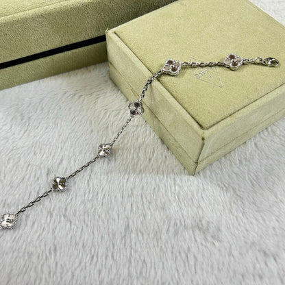 [⭐Renara]CLOVER 6 MOTIF DIAMOND BRACELET
