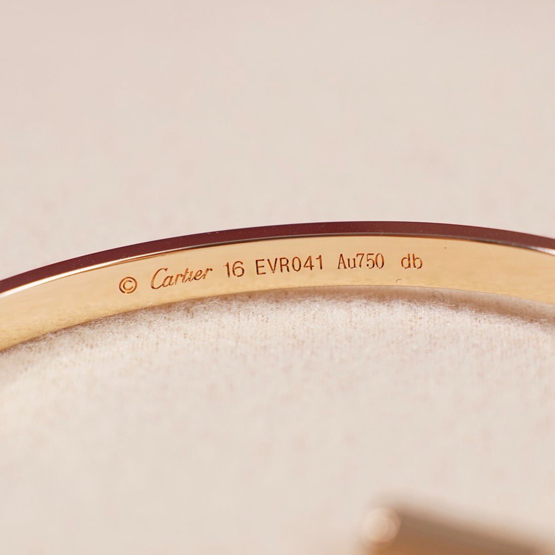 [⭐Renara]LOVE BRACELET 3.65MM 6 DIAMONDS