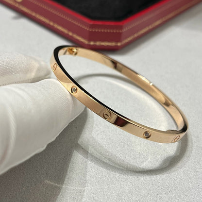 [⭐Renara]LOVE BRACELET 3.65MM 6 DIAMONDS