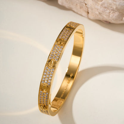 [⭐Renara]LOVE BRACELET 6.1MM DIAMOND-PAVED