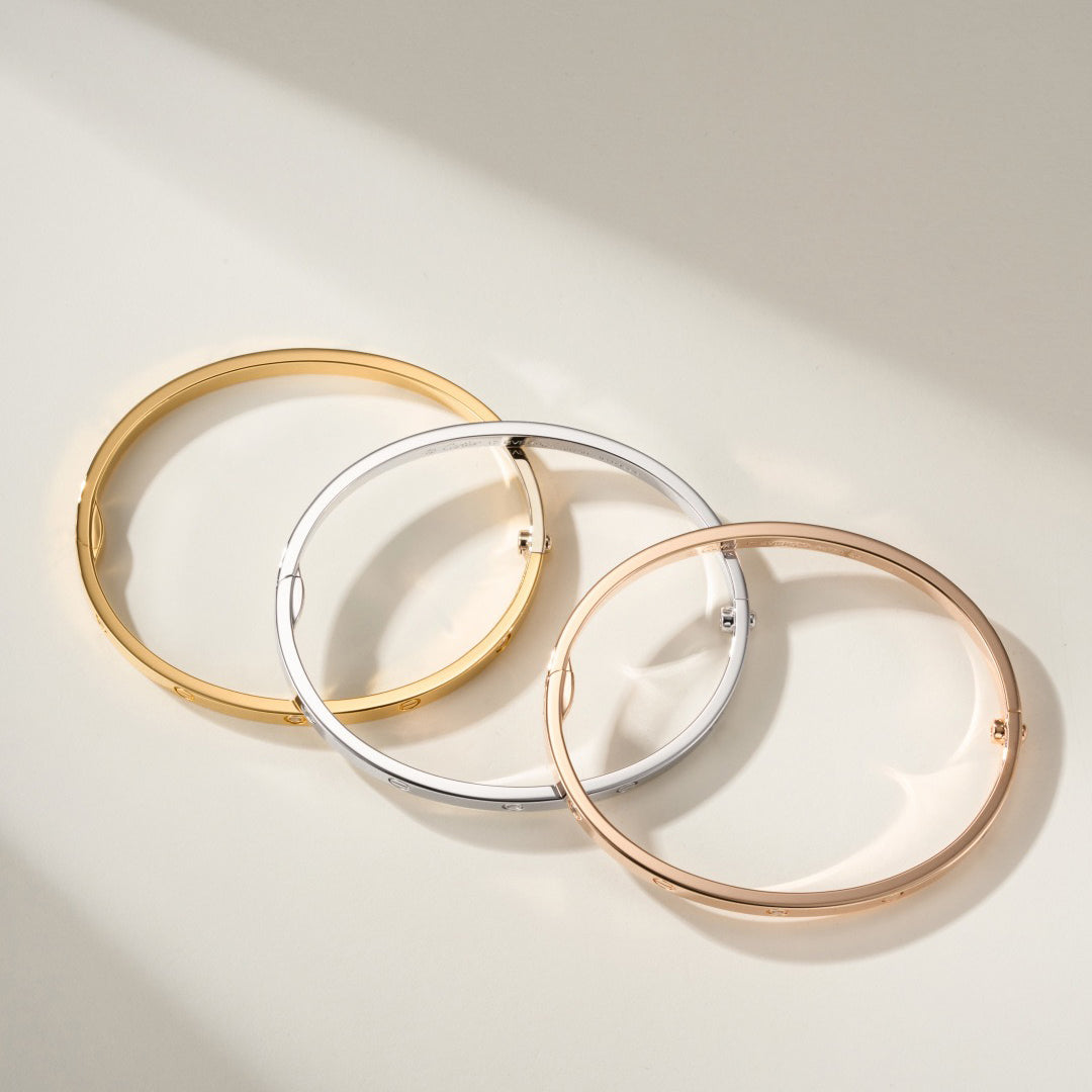 [⭐Renara]LOVE BRACELET 3.65MM 6 DIAMONDS