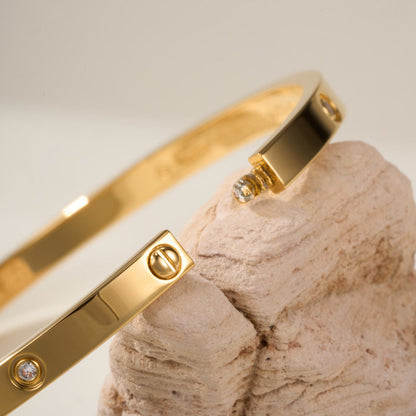[⭐Renara]LOVE BRACELET 3.65MM 6 DIAMONDS