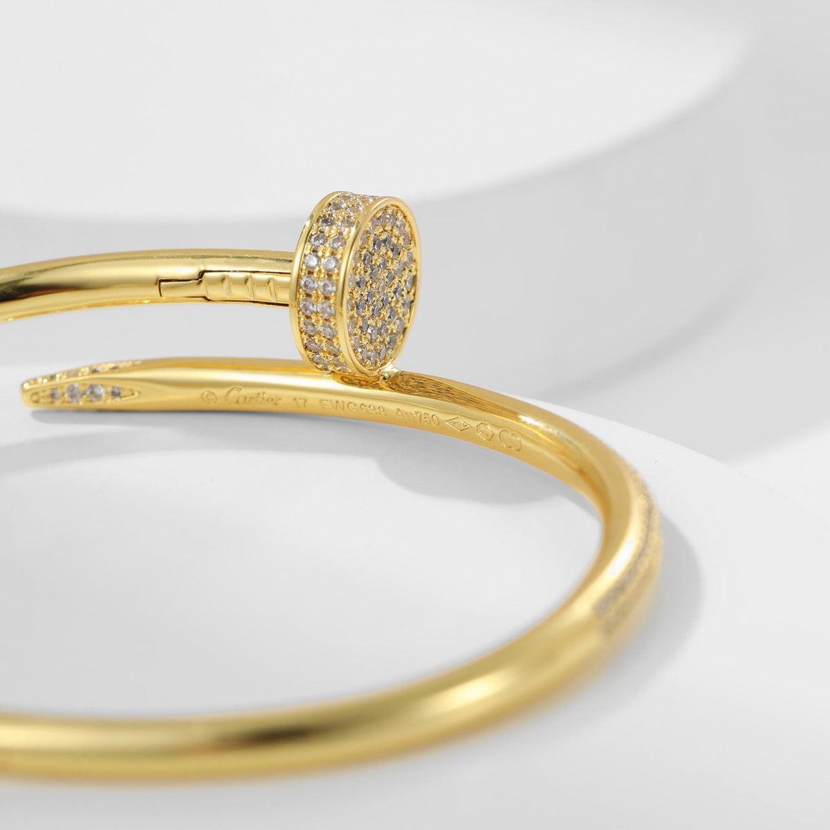 [⭐Renara]JUSTE BRACELET 3.5MM ALL DIAMONDS