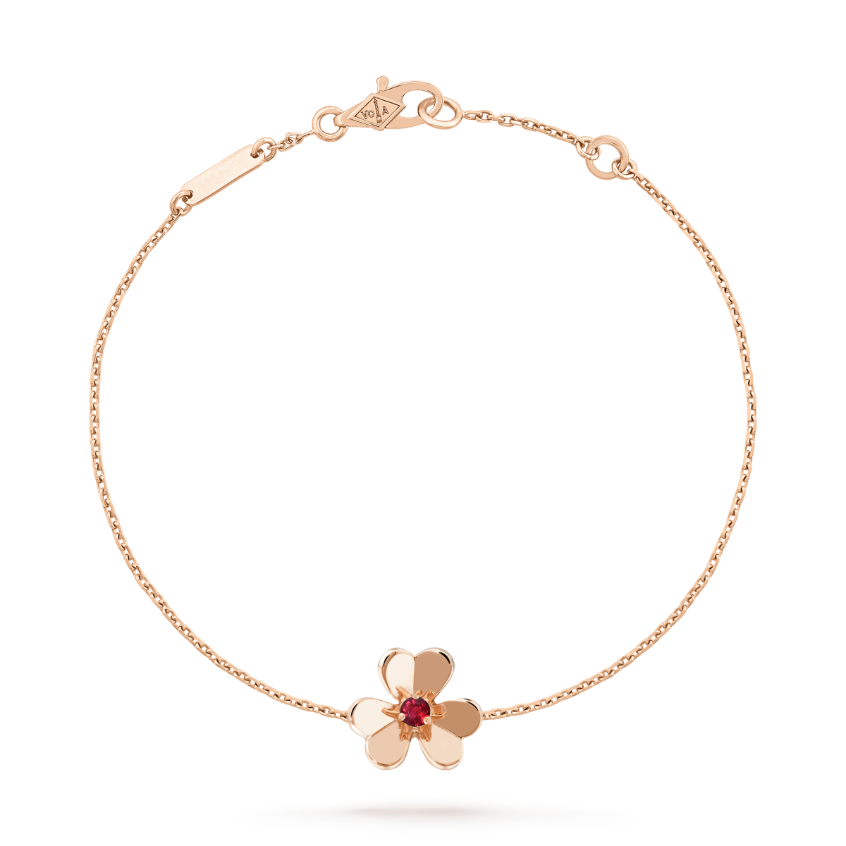 [⭐Renara]FRIVOLE GOLD FLOWER PINK MALACHITE BRACELET