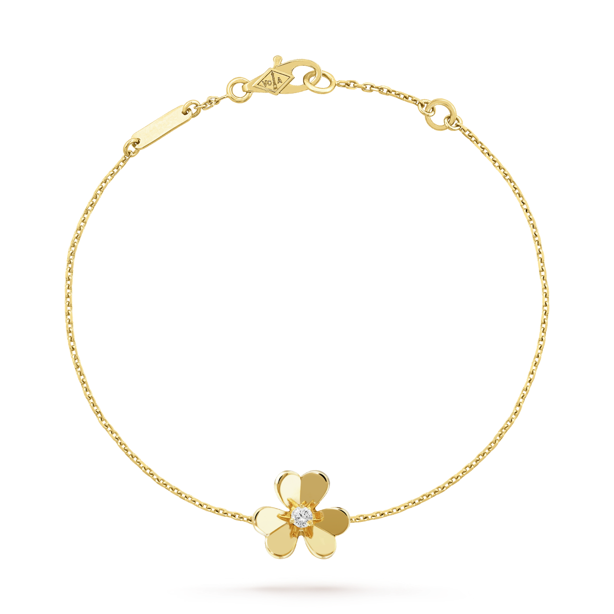 [⭐Renara]FRIVOLE GOLD FLOWER PINK MALACHITE BRACELET