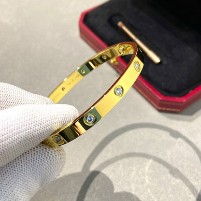 [⭐Renara]LOVE BRACELET 6.1MM 10 DIAMONDS