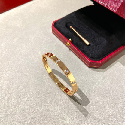 [⭐Renara]LOVE BRACELET 6.1MM 10 DIAMONDS