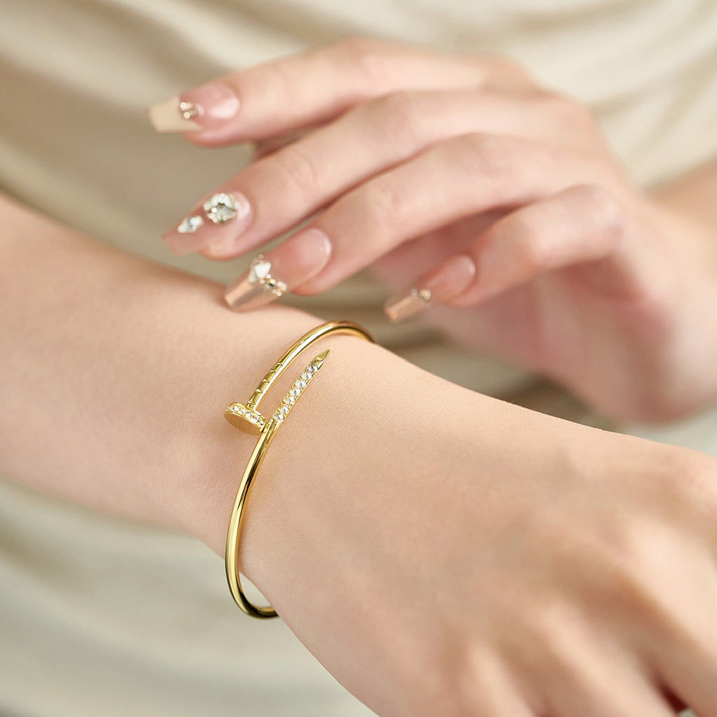 [⭐Renara]JUSTE BRACELET 2.5MM DIAMONDS