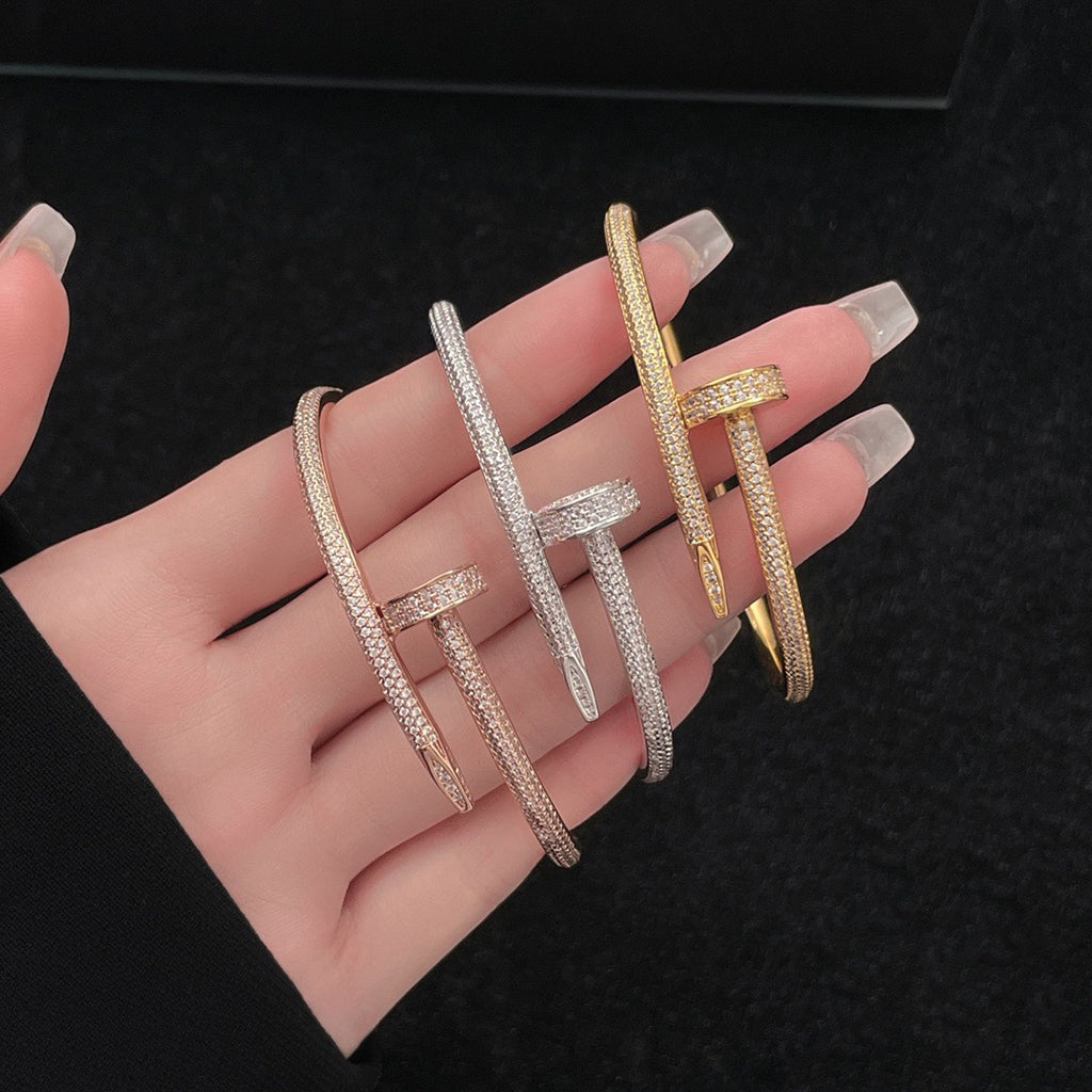 [⭐Renara]JUSTE BRACELET 3.5MM ALL DIAMONDS