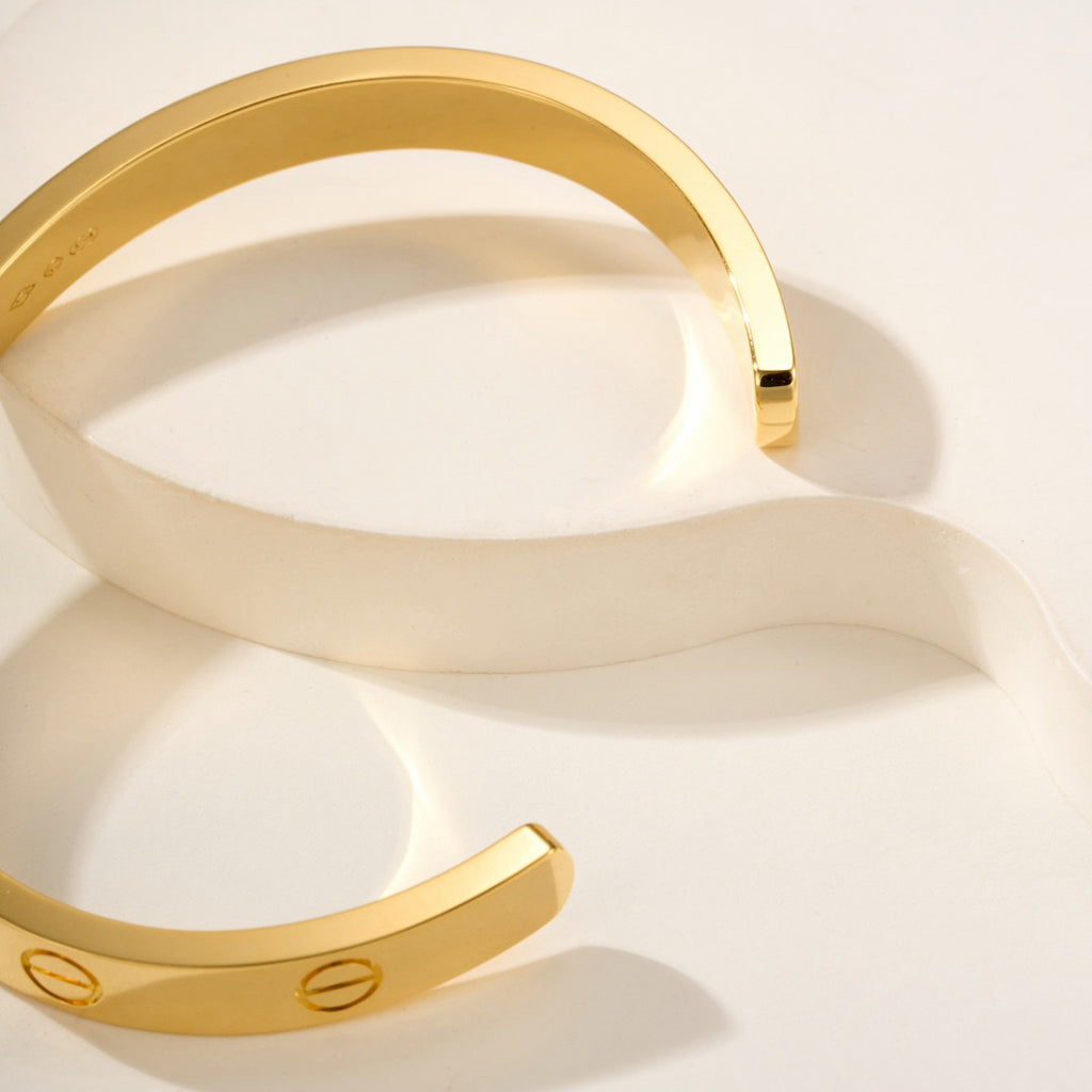 [⭐Renara]LOVE BRACELET 6.1MM OPEN CUFF