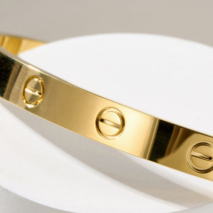 [⭐Renara]LOVE BRACELET 6.1MM OPEN CUFF