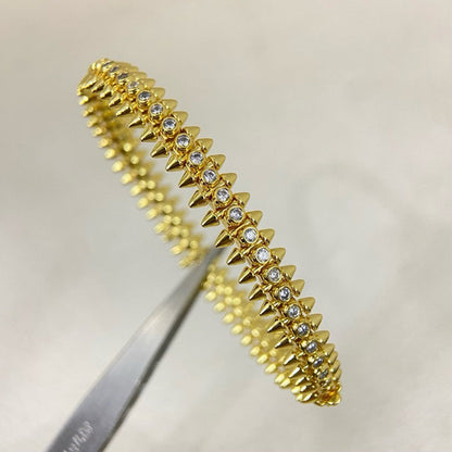 [⭐Renara]CLASH  BRACELET 8MM DIAMONDS