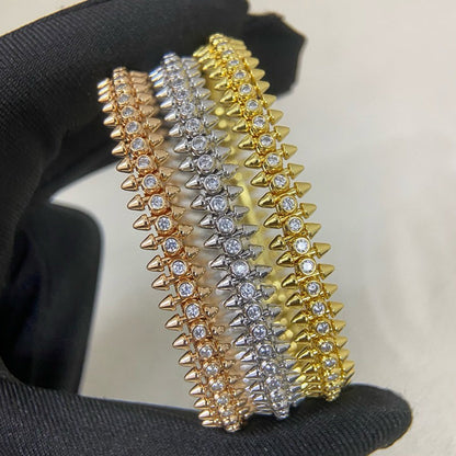 [⭐Renara]CLASH  BRACELET 8MM DIAMONDS