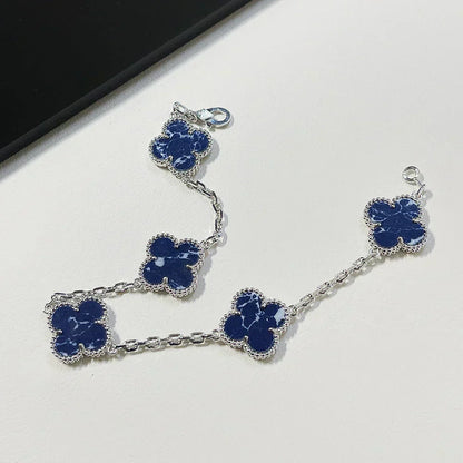 [⭐Renara]CLOVER 5 MOTIF PIETERSITE BRACELET COLLECTION