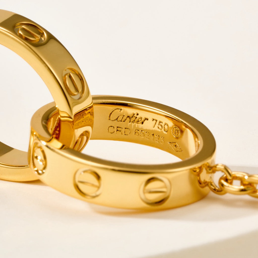 [⭐Renara]LOVE BRACELET DOUBLE RING