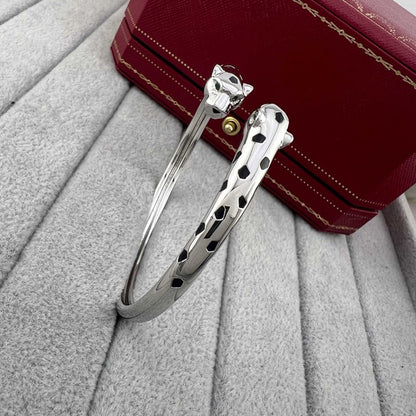 [⭐Renara]PANTHERE DOUBLE HEADED OPEN BRACELET